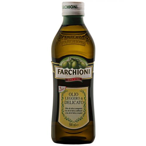 Масло оливковое Farchioni Olio Leggero &amp; Delicato Мягкое и легкое, 500 мл
