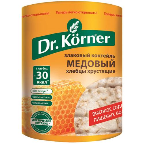 Хлебцы Dr.Korner Злаковый коктейль медовый, 100 г
