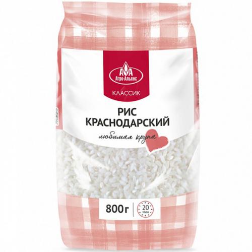 Рис краснодарский Агро-Альянс Классик, 800 г