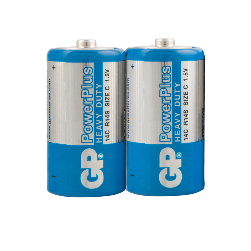 Батарейка GP PowerPlus C (R14) 14G солевая, OS2
