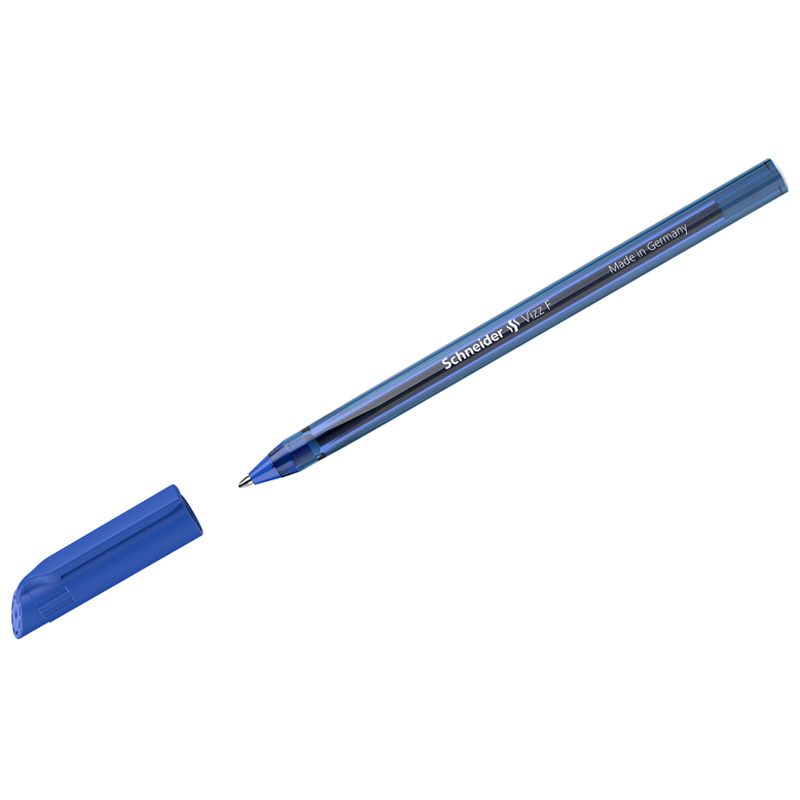Ручка шарик. Schneider "Vizz F" синяя, 0,8мм