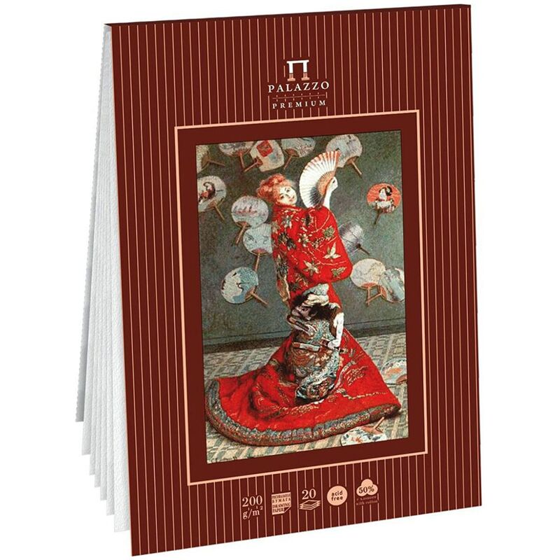 Планшет для акварели, 20л., А5 Лилия Холдинг Палаццо. К. Моне. Японка, 200г/м2