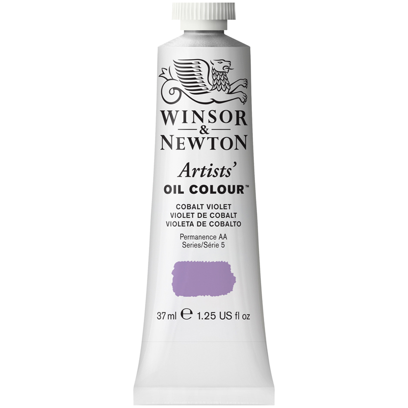 Краска масляная профессиональная Winsor&amp;Newton Artists Oil, 37мл, фиолетовый кобальт