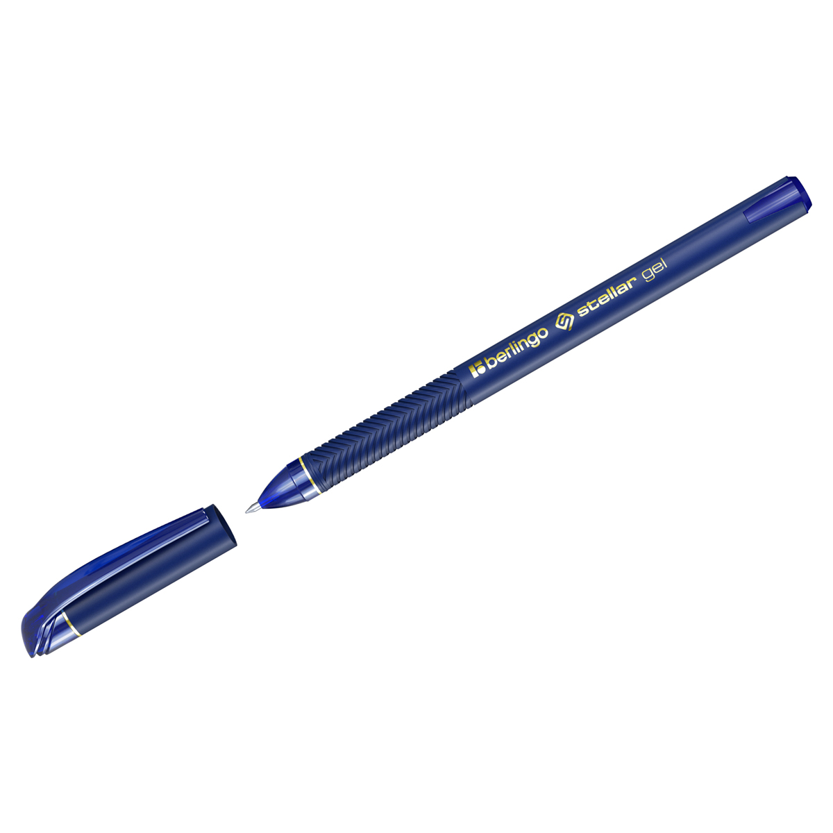 Ручка гелевая Berlingo Stellar Gel синяя, 0,5мм