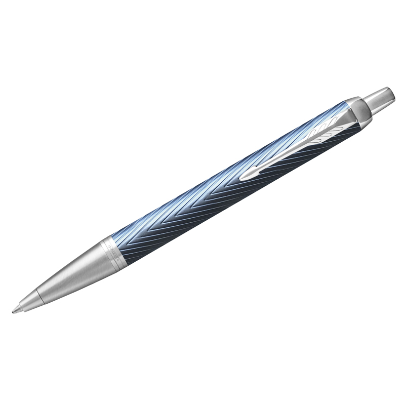 Ручка шарик. Parker "IM Premium Blue Grey CT" синяя, 1,0мм, подарочная упаковка