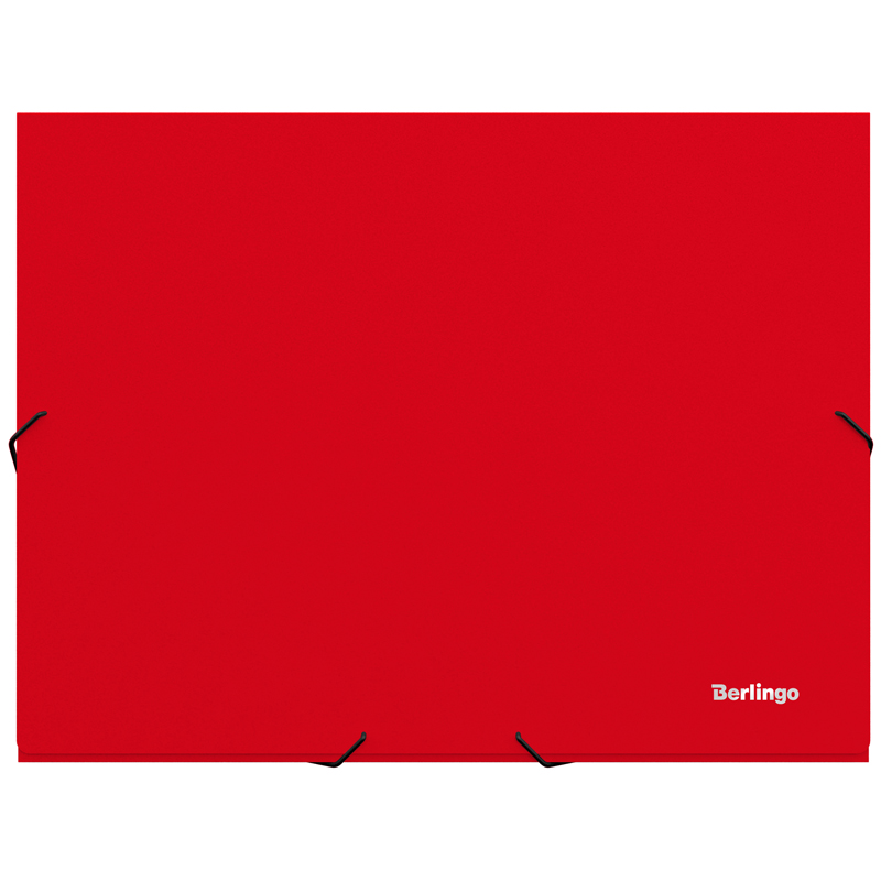 Папка-короб на резинке Berlingo А4, 30мм, 800мкм, красная