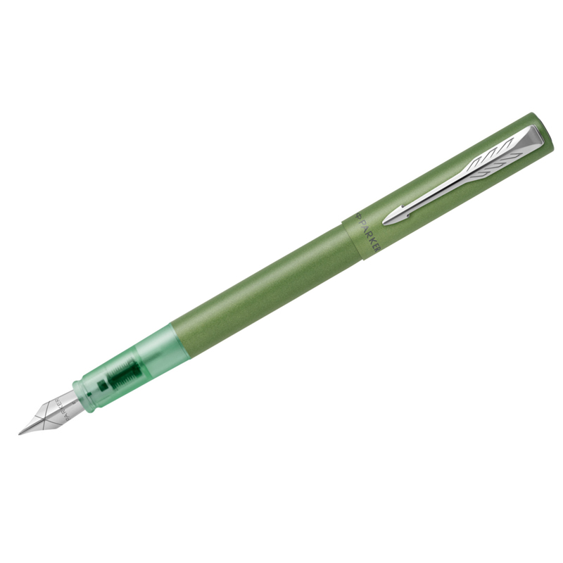Ручка перьевая Parker Vector XL Green синяя, 0,8мм, подарочная упаковка