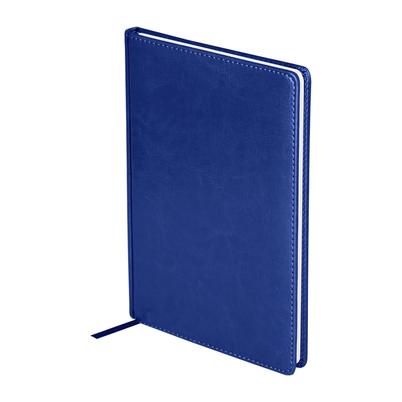 Ежедневник датированный 2023г., А4, 176л., кожзам, OfficeSpace Nebraska, синий