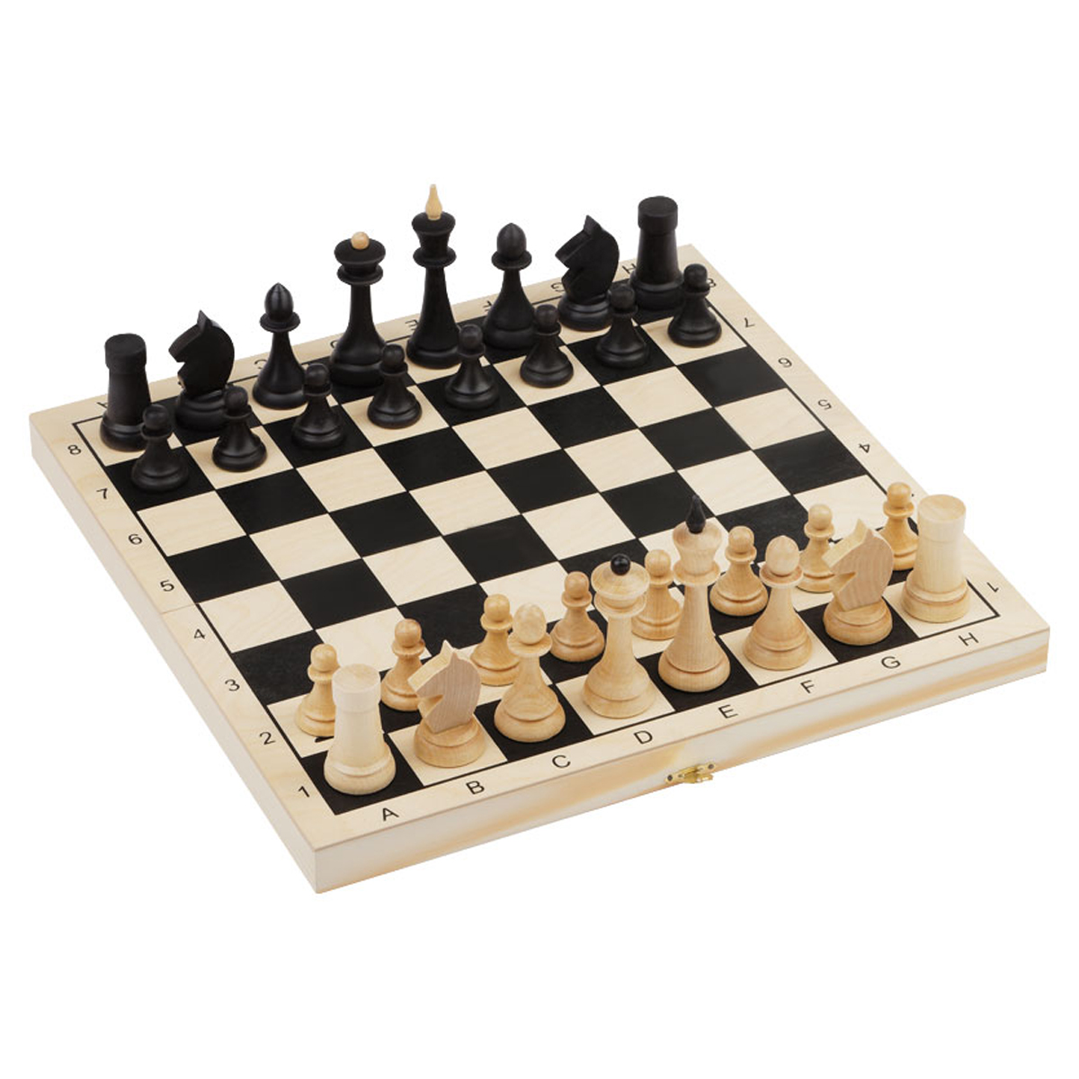 Шахматы ТРИ СОВЫ турнирные, деревянные с деревянной доской 40*40см