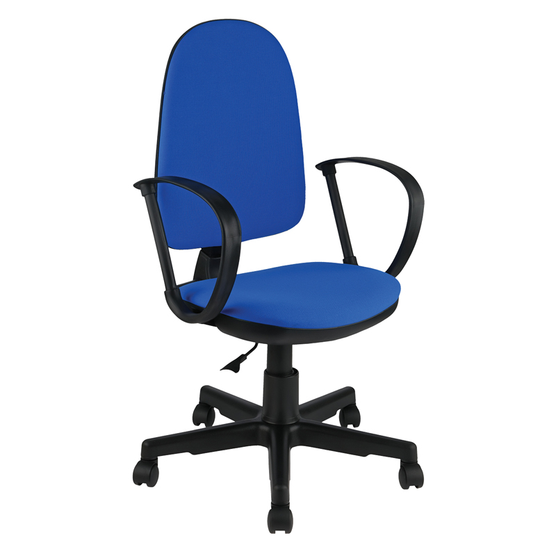 Кресло оператора Helmi HL-M30 Престиж, ткань синяя В10