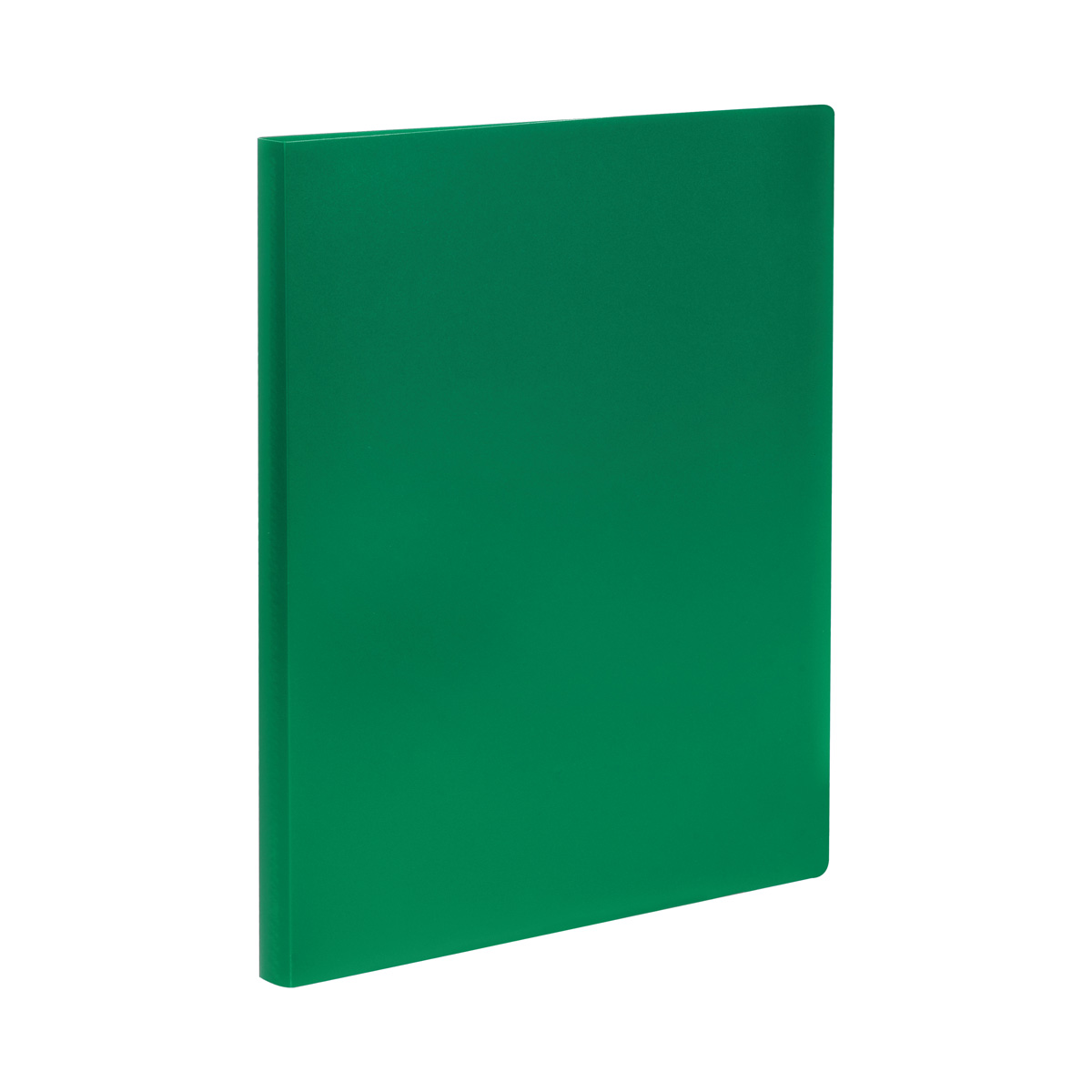 Папка файловая 20 зеленая СТАММ А4 14мм 500мкм пластик