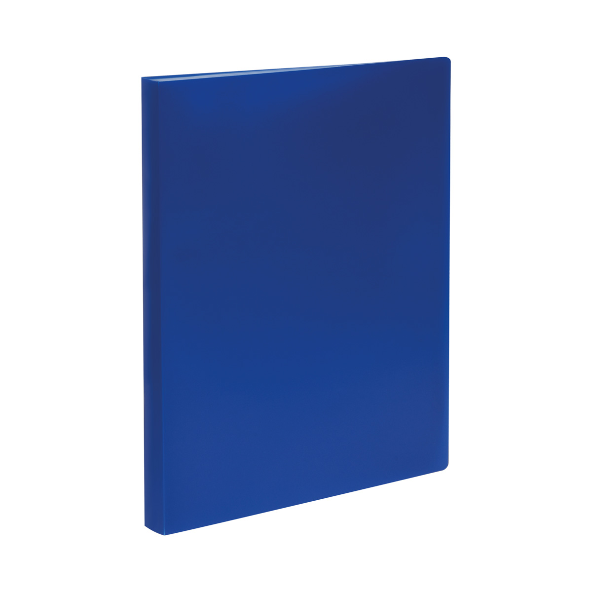 Папка файловая 40 синяя СТАММ А4 21мм 500мкм пластик