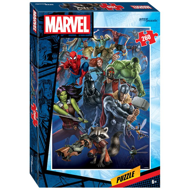 Пазл260 эл. Step Puzzle "Marvel (new)"