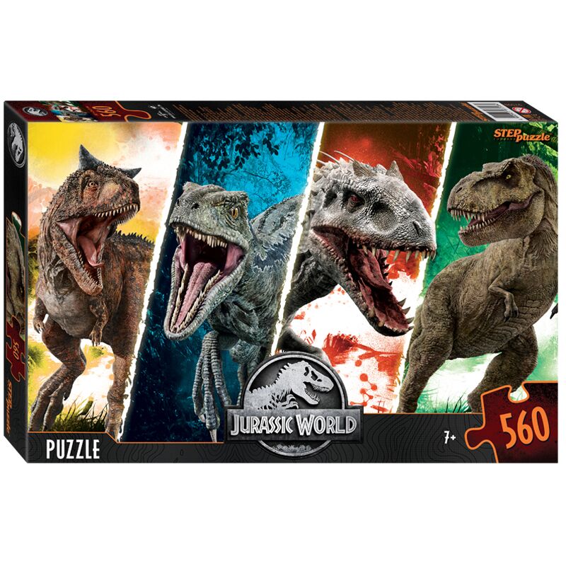 Пазл560 эл. Step Puzzle "Парк юрского периода. Universal Pictures"