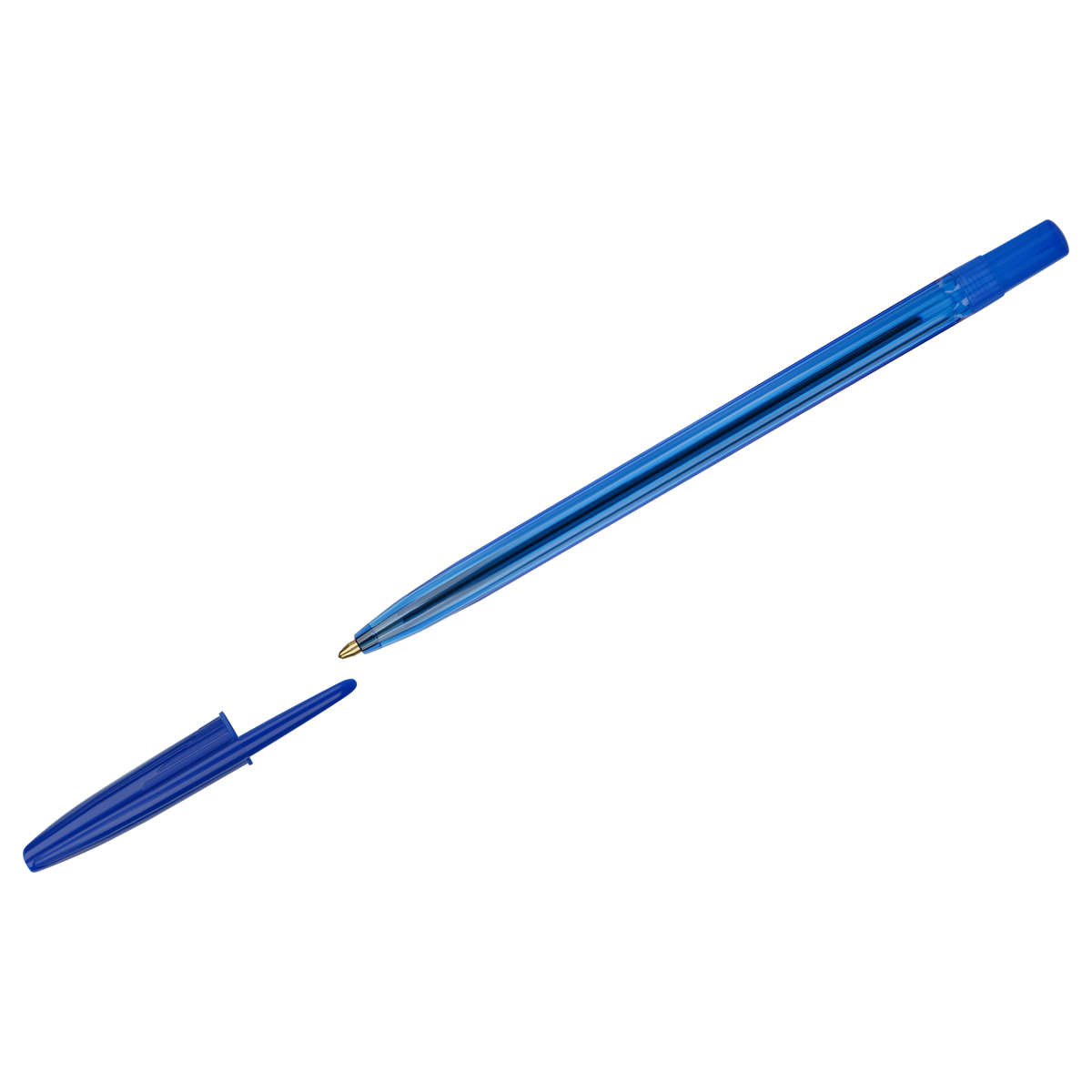 Ручка шарик. СТАММ 111 синяя, 1,0мм, тонированный корпус
