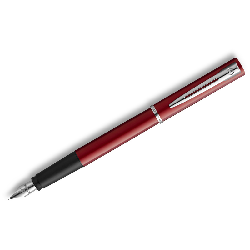 Ручка перьевая Waterman Allure Red синяя, 0,8мм, подарочная упаковка