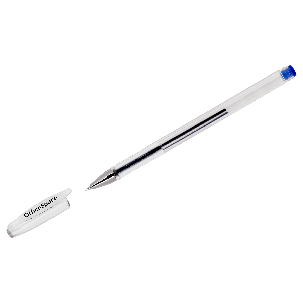 Ручка гелевая OfficeSpace Classic синяя, 0,5мм