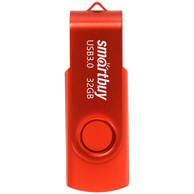 Память Smart Buy Twist 32GB, USB 3.0 Flash Drive, красный