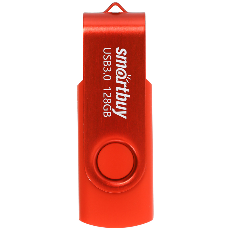 Память Smart Buy Twist 128GB, USB 3.0 Flash Drive, красный