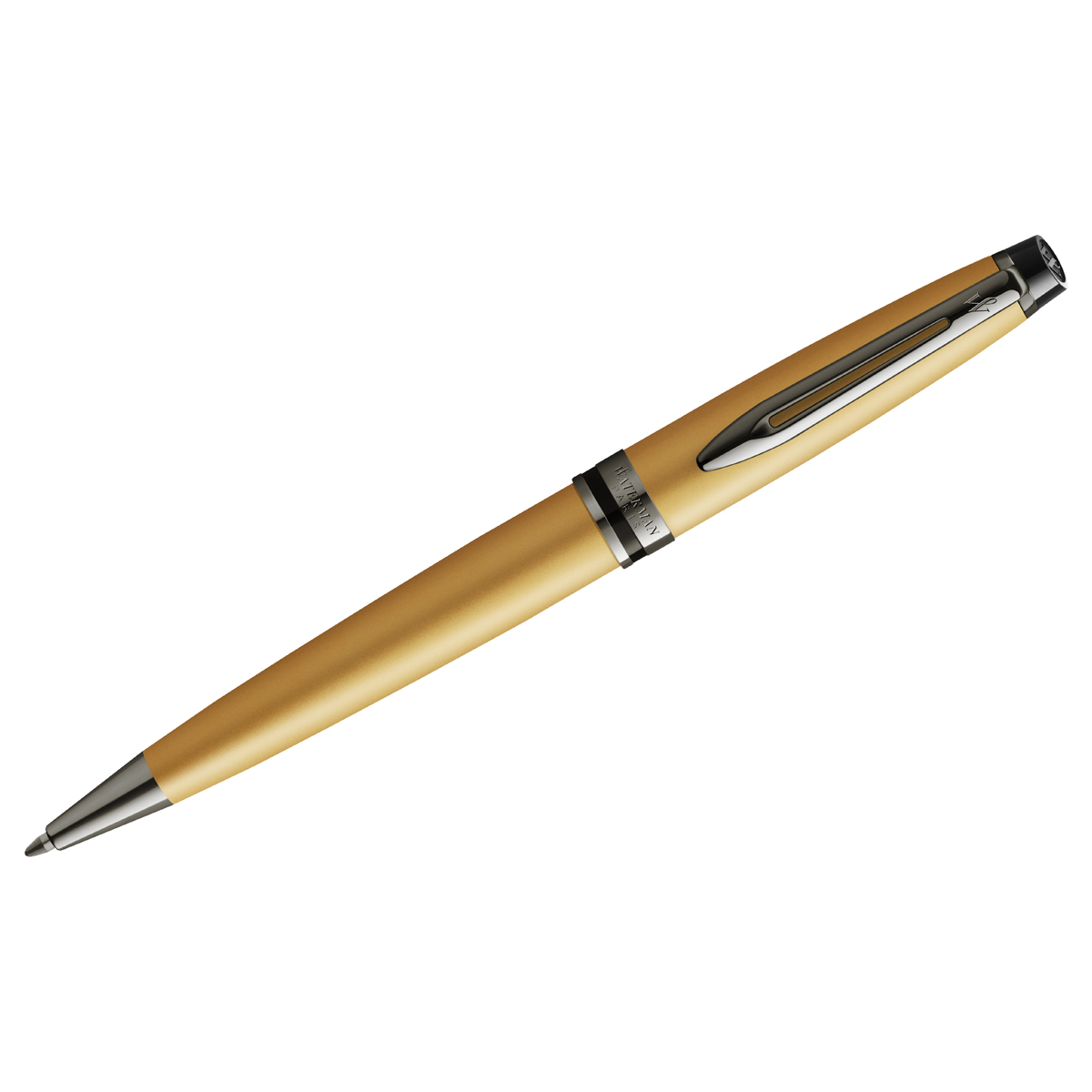 Ручка шарик. Waterman "Expert Gold RT" синяя, 1,0мм, подарочная упаковка