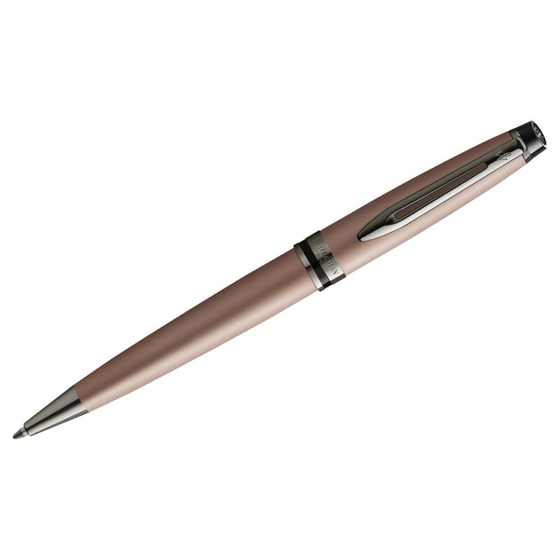 Ручка шарик. Waterman "Expert Rose Gold RT" синяя, 1,0мм, подарочная упаковка