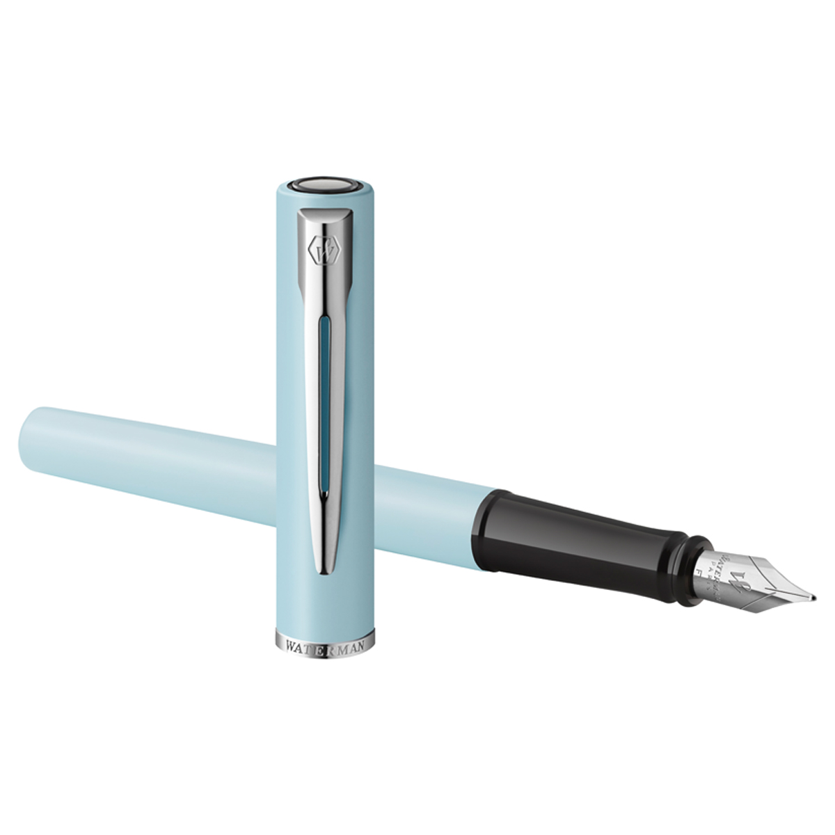 Ручка перьевая Waterman Allure Pastel Blue синяя, 0,8мм, подарочная упаковка