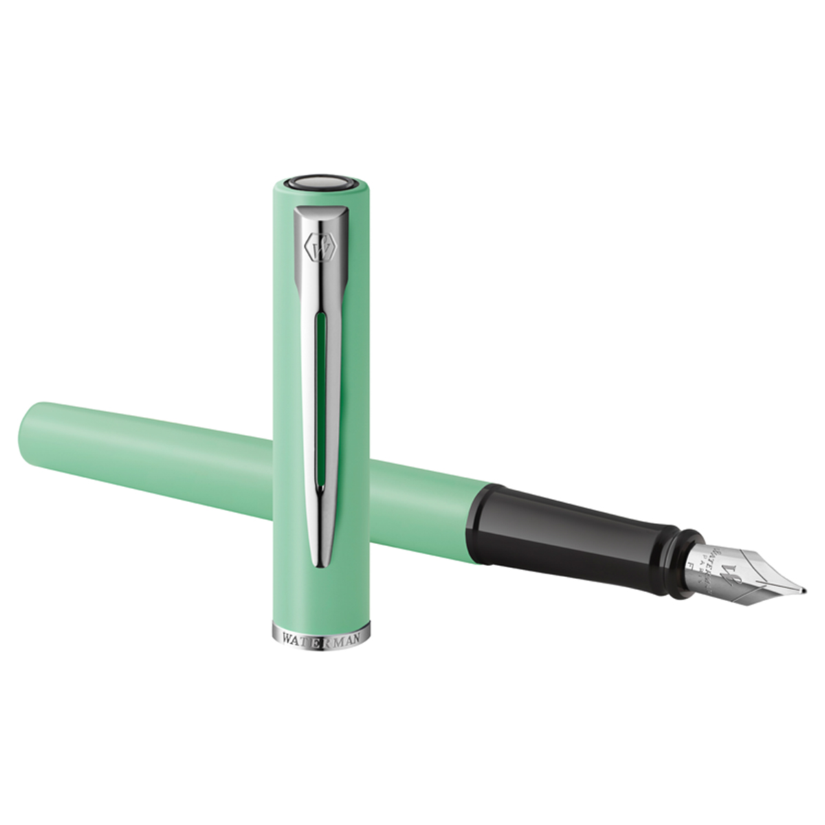 Ручка перьевая Waterman Allure Pastel Green синяя, 0,8мм, подарочная упаковка