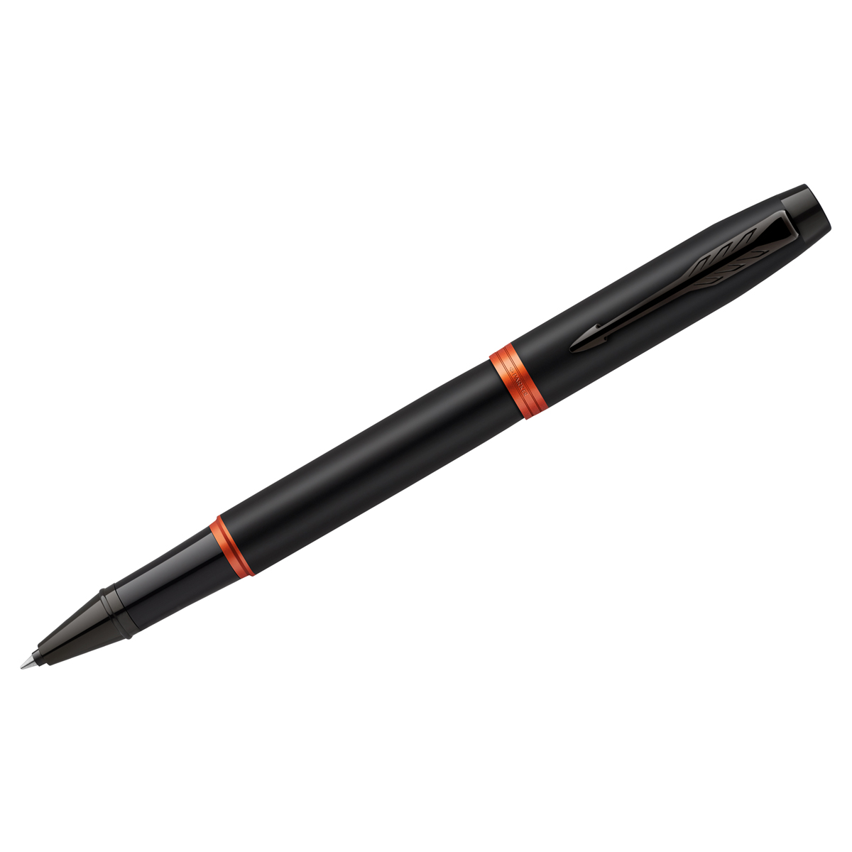 Роллер Parker "IM Professionals Flame Orange BT" черная, 0,8 мм, подарочная упаковка