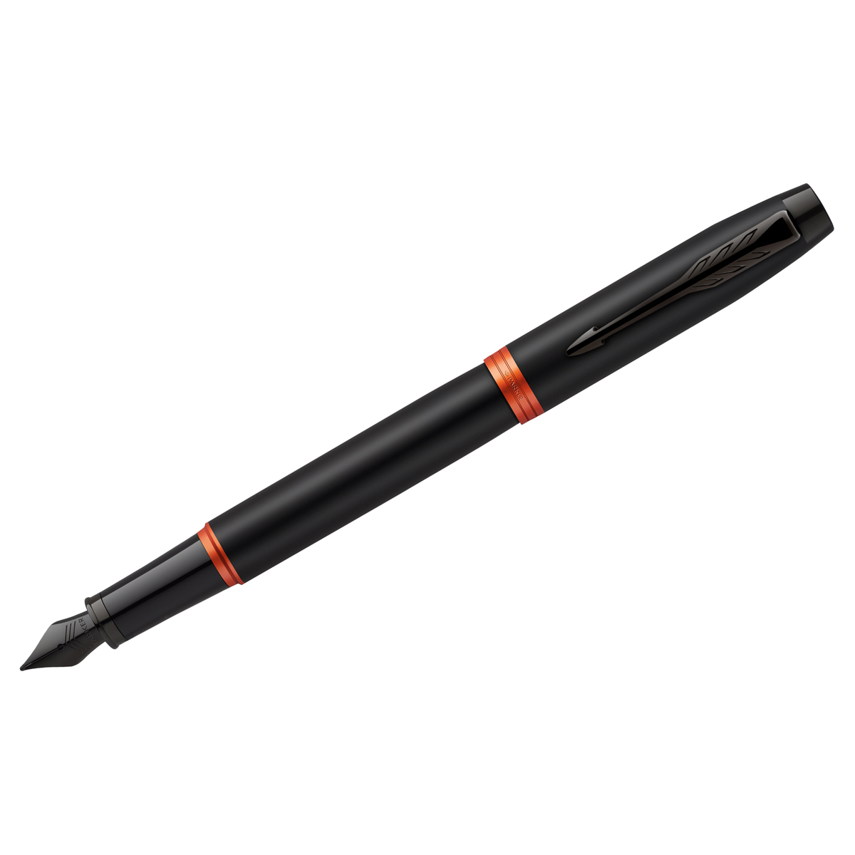Ручка перьевая Parker IM Professionals Flame Orange BT синяя, 0,8мм, подарочная упаковка