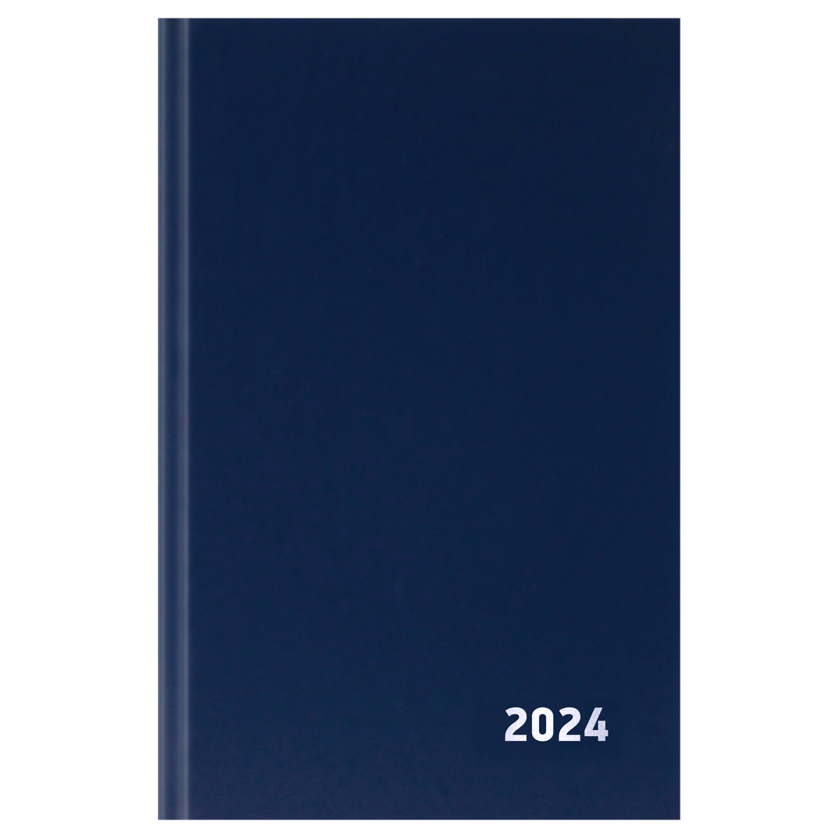 Ежедневник дат. 2024 А5 168л бумвинил OfficeSpace синий