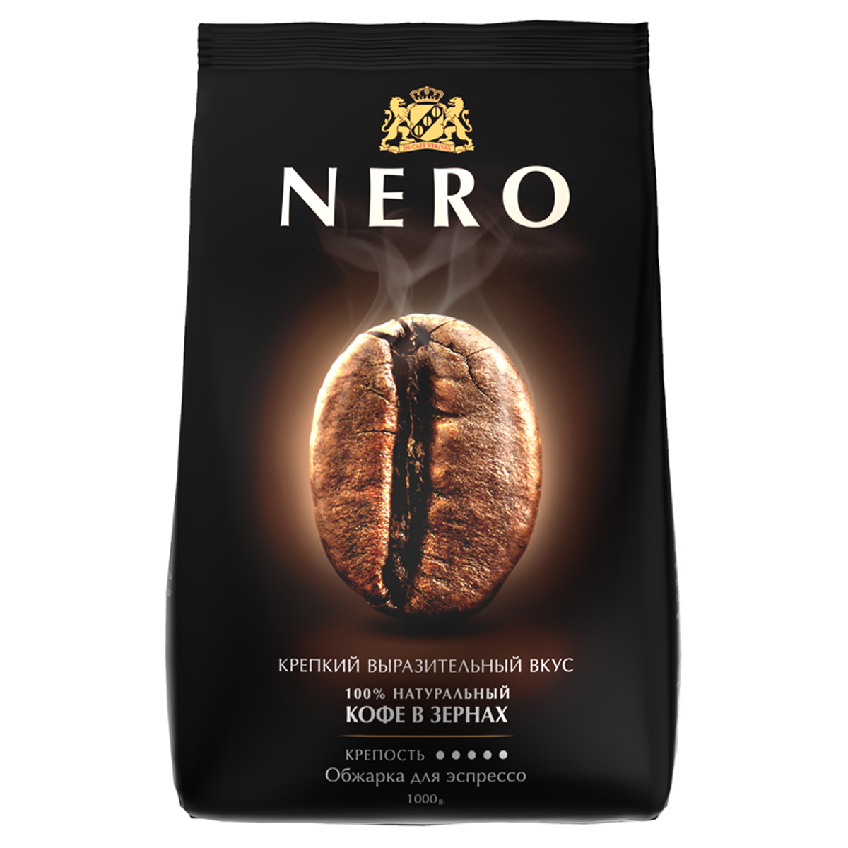 Кофе в зернах Ambassador "Nero", пакет, 1кг