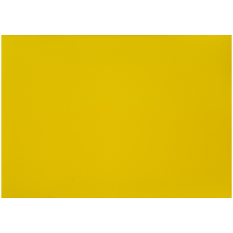 Картон плакатный 48*68см 10л мелованный в пакете желтый 380г/м2