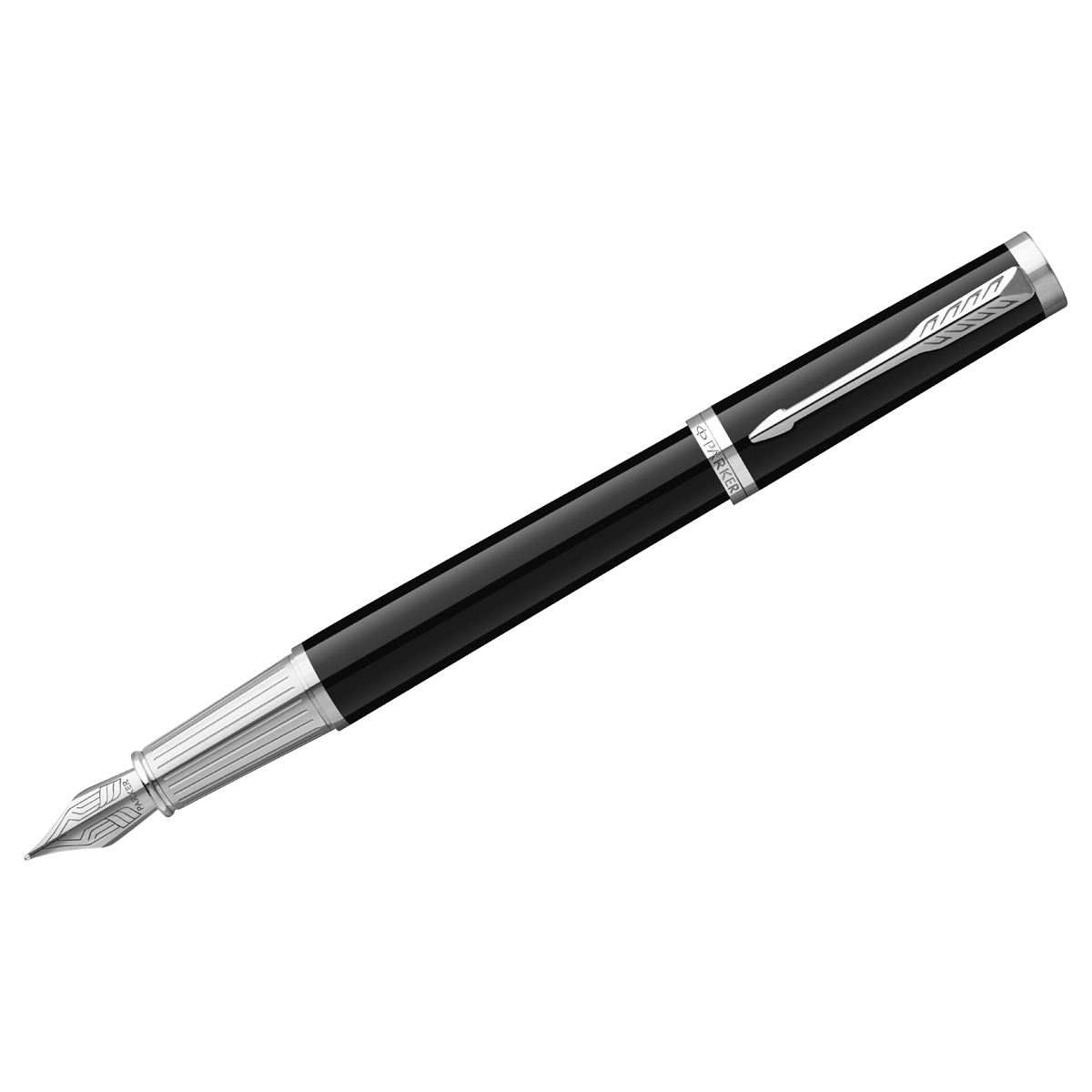 Ручка перьевая Parker Ingenuity Black CT 0,8мм, подарочная упаковка