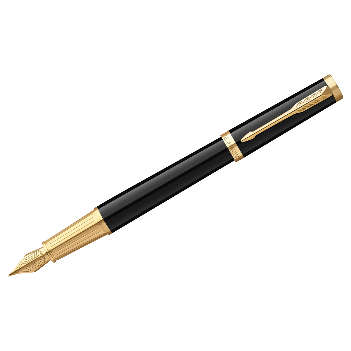 Ручка перьевая Parker Ingenuity Black GT 0,8мм, подарочная упаковка