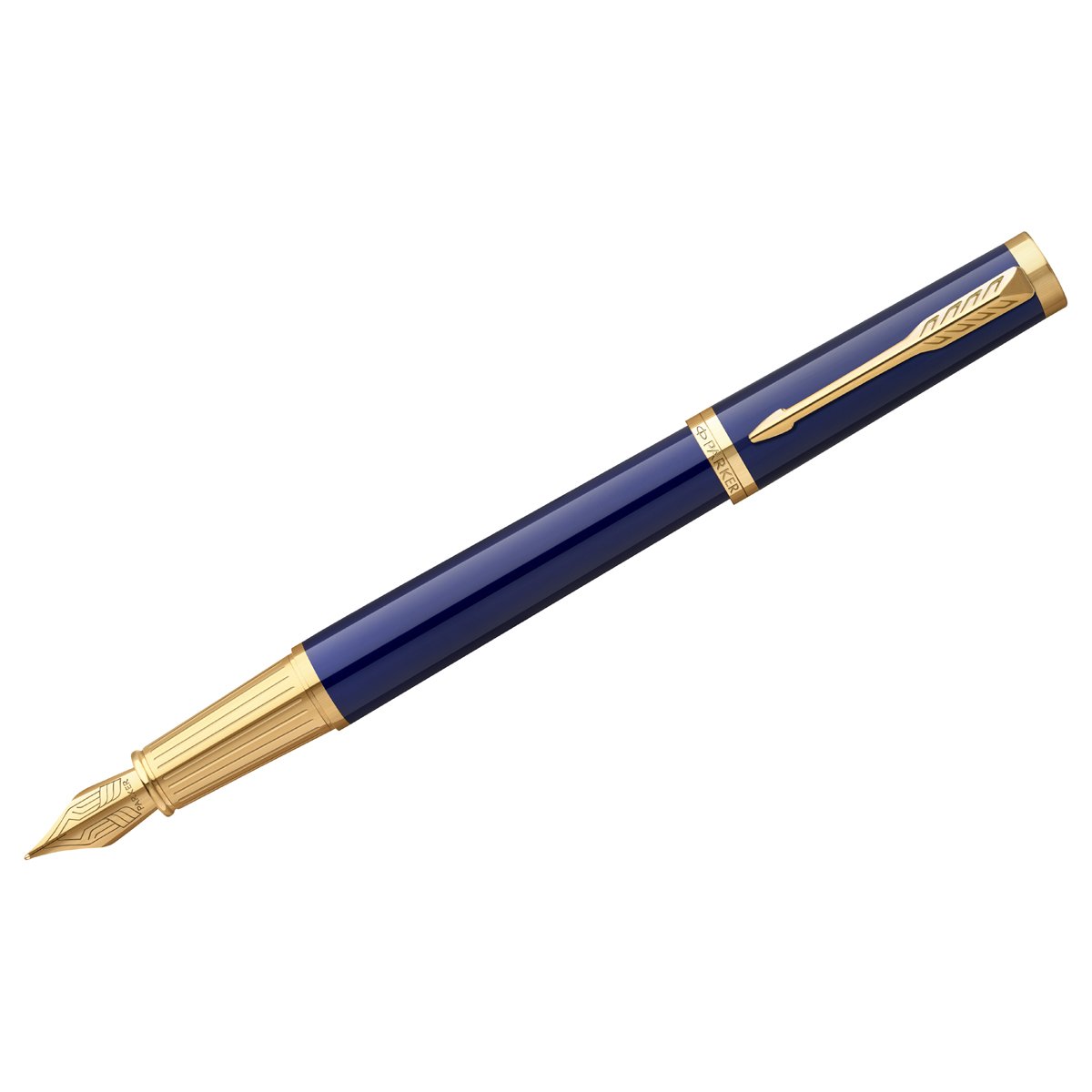Ручка перьевая Parker Ingenuity Blue GT 0,8мм, подарочная упаковка