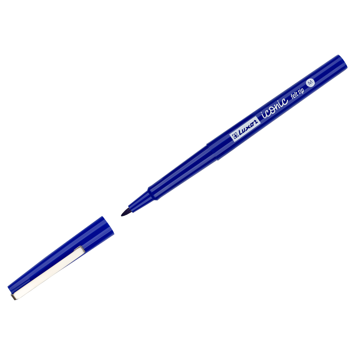 Ручка капиллярная Luxor Iconic M синяя 10мм