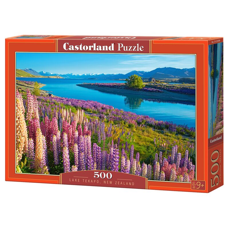 Пазл500 эл. Castorland "Озеро Текапо, Новая Зеландия"