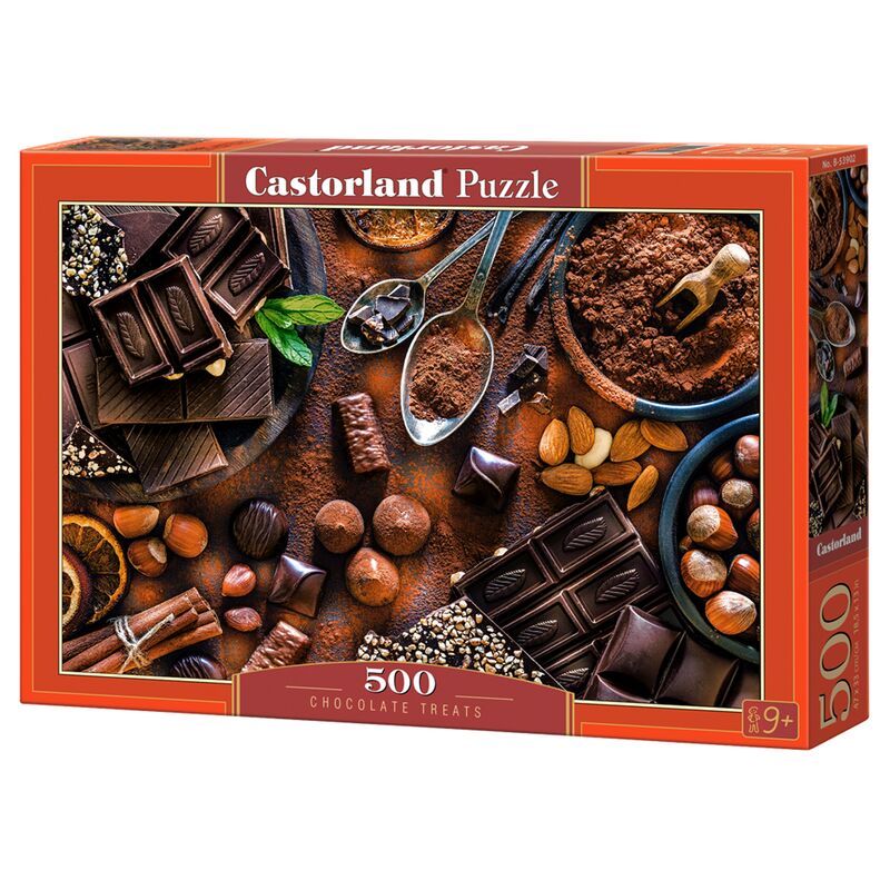 Пазл500 эл. Castorland "Шоколадные лакомства"