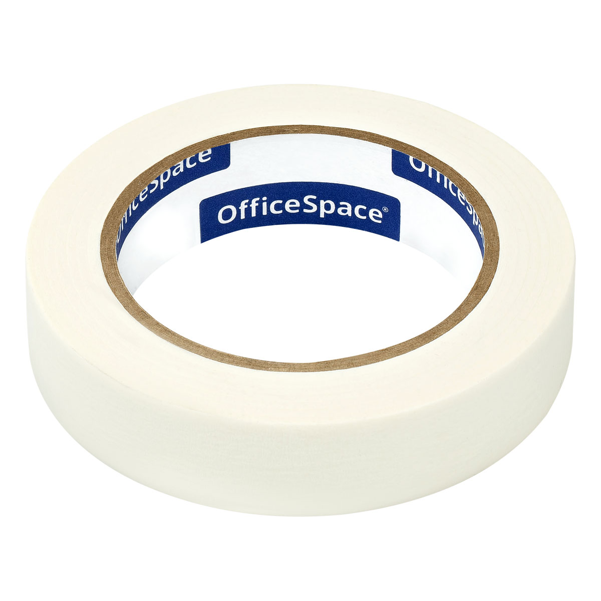 Клейкая лента бумажная (малярная) 25мм*50м OfficeSpace