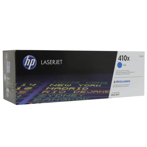 Картридж лазерный HP (CF411X) LaserJet Pro M477fdn/M477fdw/477fnw/M452dn/M452nw, голубой, оригинальный, 5000 страниц