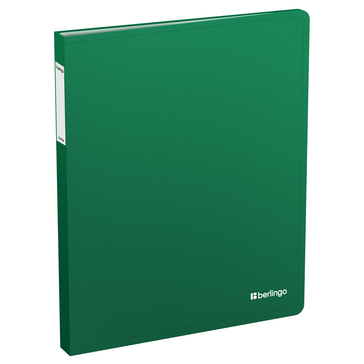 Папка файловая 40 зеленая 25мм 700мкм Berlingo Soft Touch с внутр. карманом