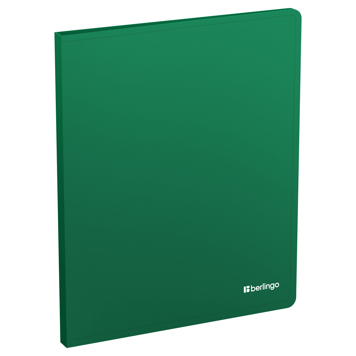 Папка с прижимом Berlingo Soft Touch 17мм 700мкм зеленая с внутр. карманом
