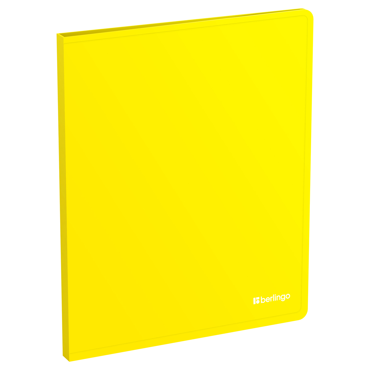 Папка с прижимом Berlingo Soft Touch 17мм 700мкм желтая с внутр. карманом