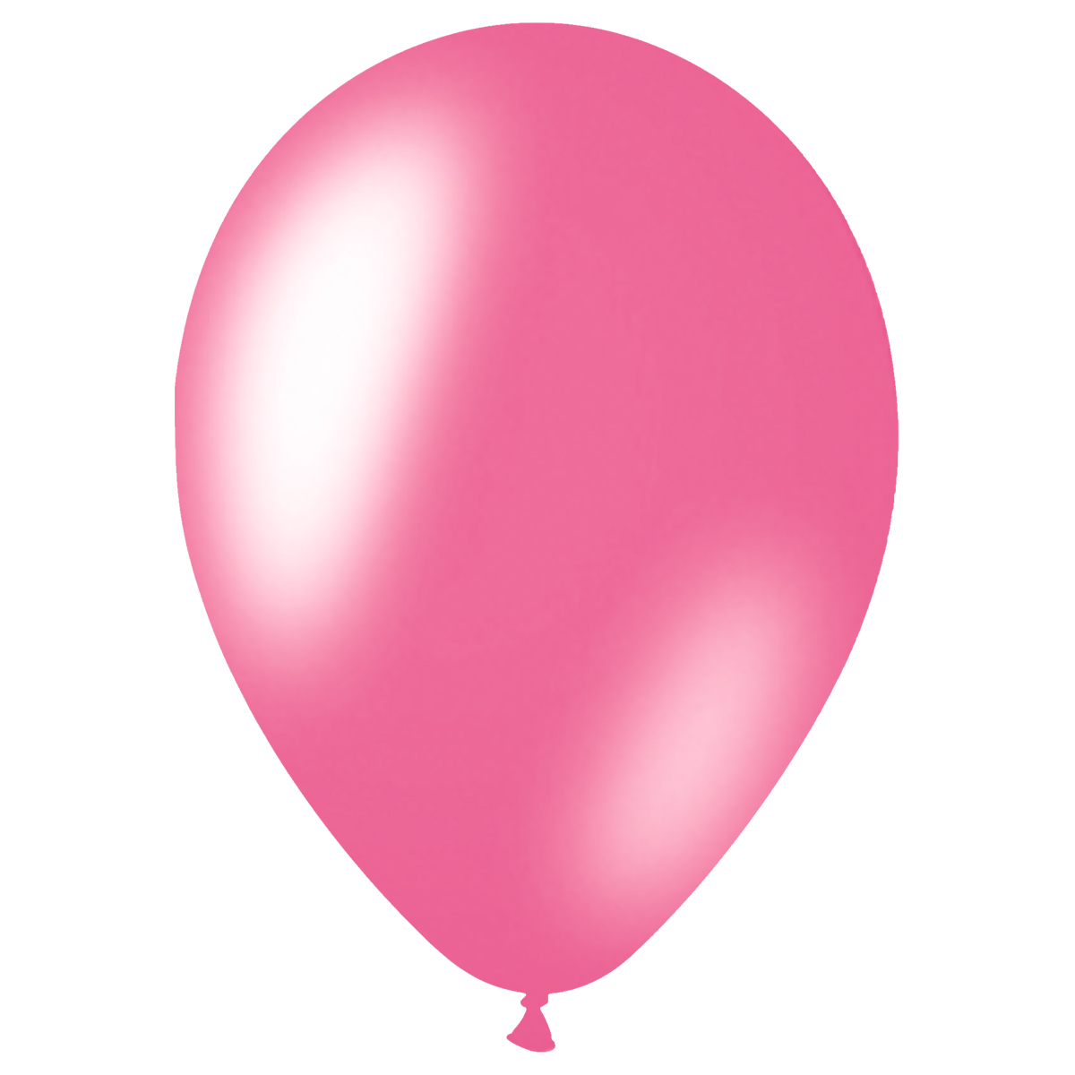 Воздушные шары 50шт М12/30см MESHU металлик розовый