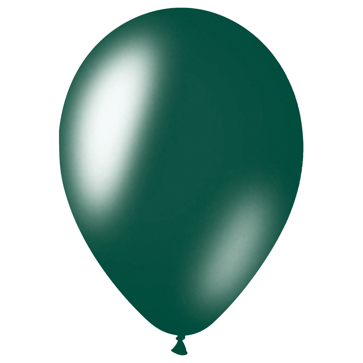 Воздушные шары 50шт М12/30см MESHU металлик зеленый
