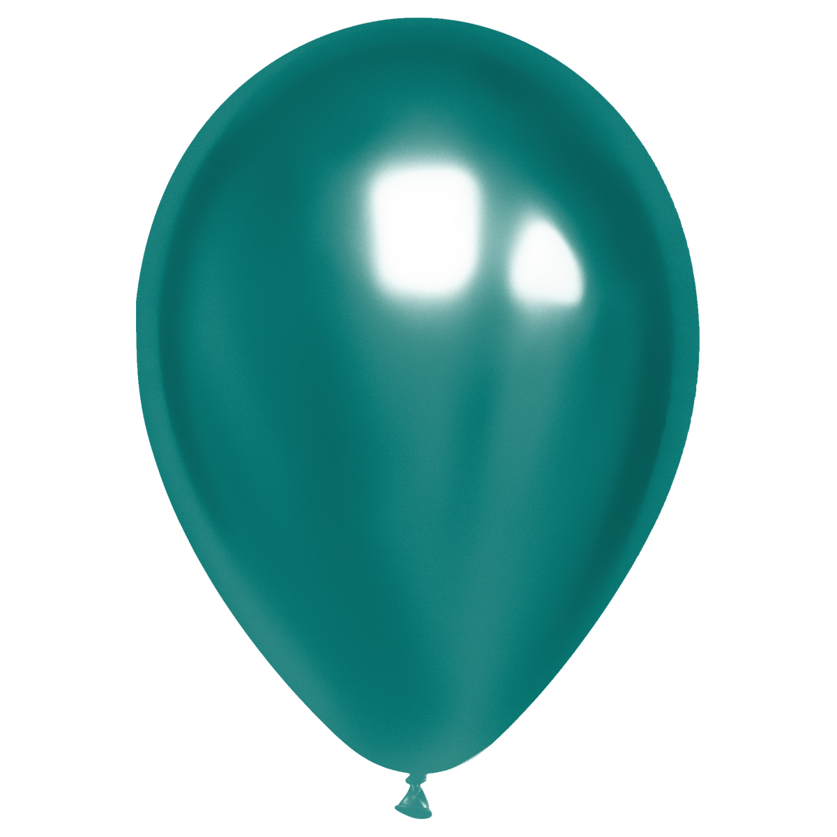 Воздушные шары 50шт М12/30см MESHU хром зеленый