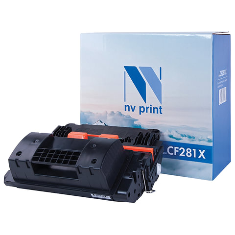 Картридж лазерный NV PRINT (NV-CF281X) для HP LaserJet M605/M606/M630 и другие, ресурс 25000 стр.