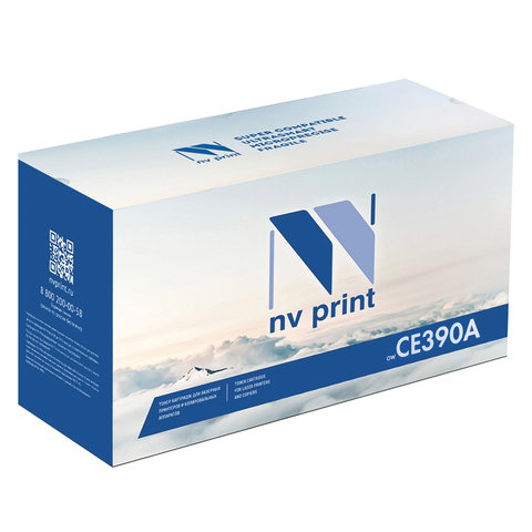 Картридж лазерный NV PRINT (NV-CE390A) для HP LJ M601dn/602dn/602x/603dn/603n, ресурс 10000 страниц