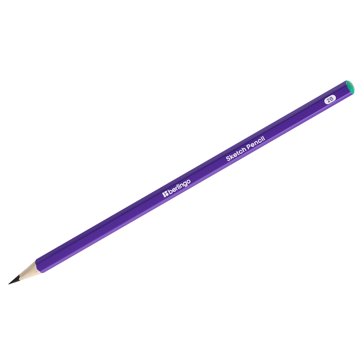 Карандаш ч/гр Berlingo "Sketch Pencil" 2B, шестигранный, заточен.