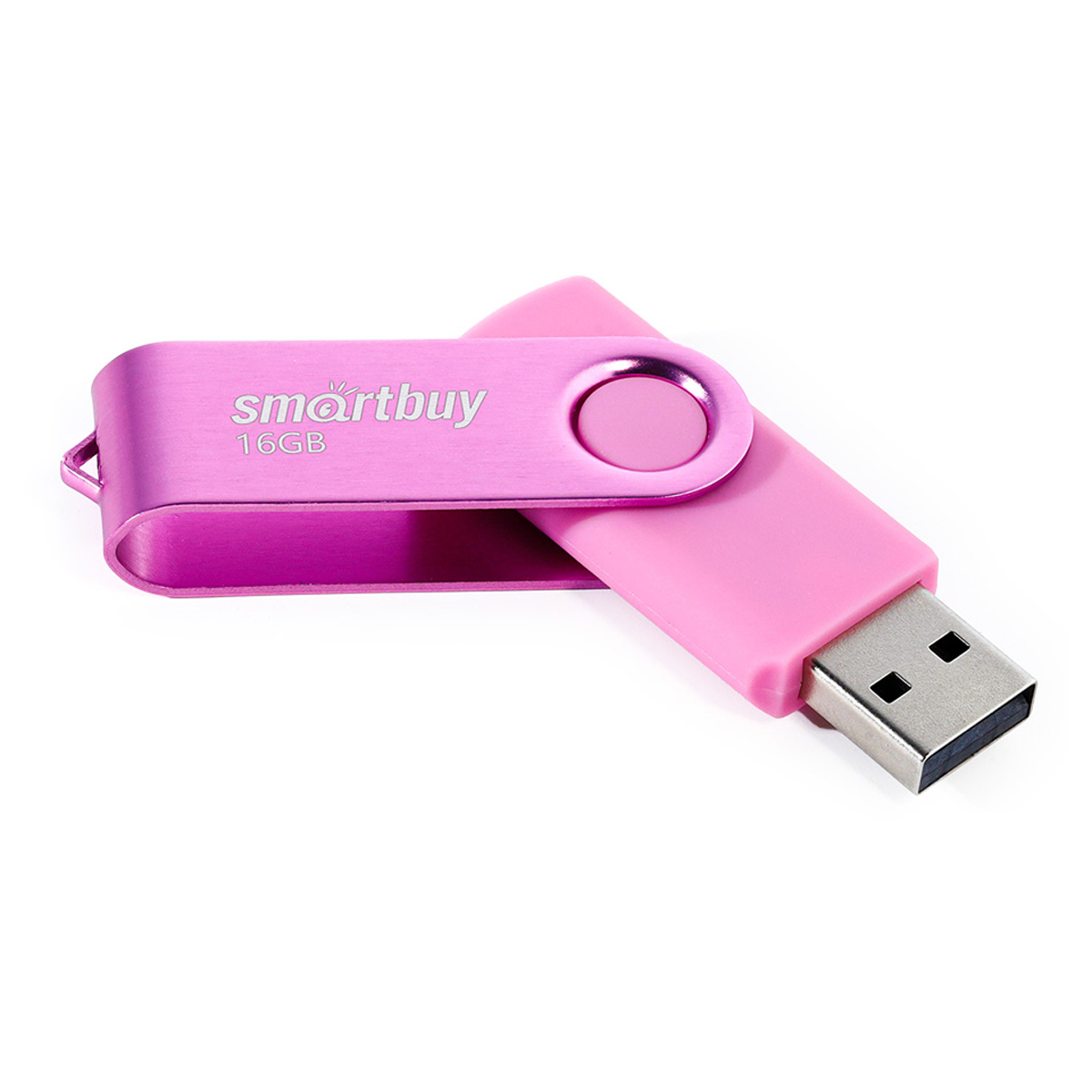 Память Smart Buy Twist 16GB, USB 2.0 Flash Drive, пурпурный